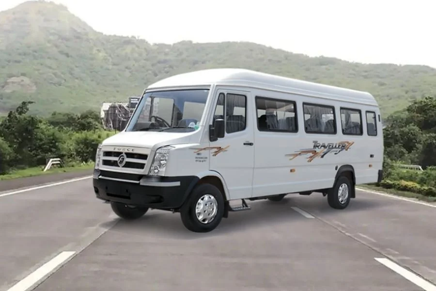 Tempo Traveller group vehicle